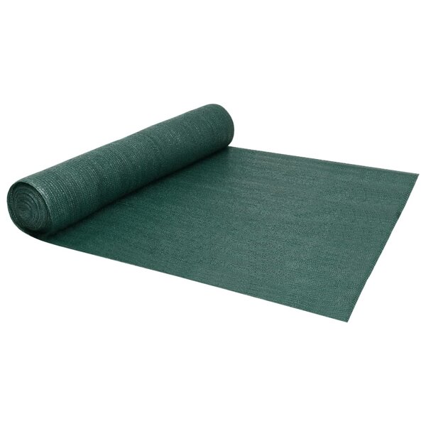 vidaXL Filet brise-vue Vert 3 6x50 m PEHD 150 g/m²