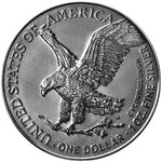 CRIMSON CRUSADER Knights of Honour American Eagle 1 Once Argent Monnaie 1 Dollars USA 2024