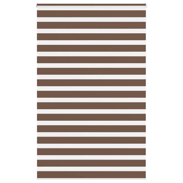 vidaXL Store zèbre marron 145x200cm largeur du tissu 140 9cm polyester