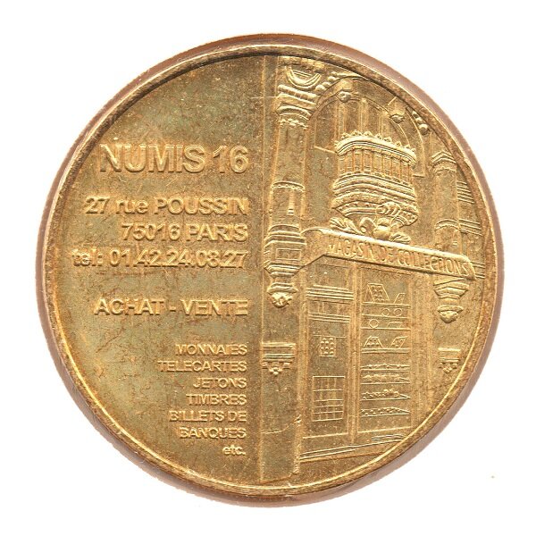 Mini médaille monnaie de paris 2008 - numis 16