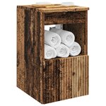 vidaXL Armoire de salle de bain Bois ancien 30 x 44 5 x 50 cm
