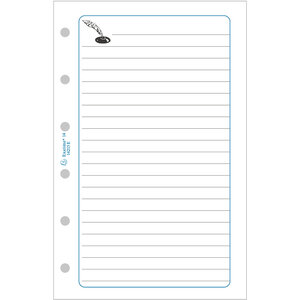 Recharge accessoire Exatime 14 notes 32 feuillets 126x81 mm EXACOMPTA