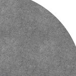vidaXL Bâche de piscine gris clair Ø396 cm géotextile polyester