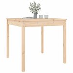 vidaXL Table de jardin 82 5x82 5x76 cm bois massif de pin