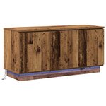 vidaXL Meuble TV Bois ancien 100x38x49 cm Bois d'ingénierie