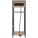 vidaXL Cabinet de chevet avec tiroir Chêne sonoma 40 x 27 x 76 cm