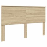 vidaXL Tête de lit Chêne Sonoma 160 cm Bois d'ingénierie