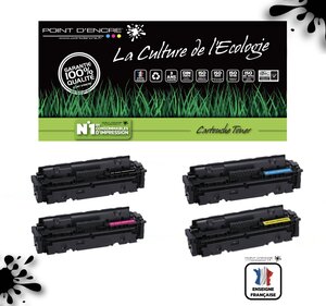 055H / 055 / 3020C002 - 4 Cartouches NOIR / CYAN / MAGENTA / JAUNE - Grande capacité