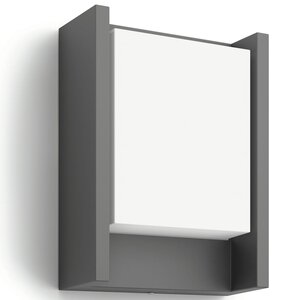 Philips mygarden lampe murale led arbour 6 w anthracite 164609316