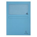 Paquet de 100 chemises à fenêtre SUPER 160g/m2 - 22x31cm - Couleurs assorties EXACOMPTA