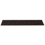 vidaXL Tapis d'escalier autocollants Rectangulaire 15 Pièces 76x20 cm