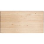 Plateau de bureau en pin massif 140 x 70 x 3 5 cm
