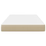 Matelas à ressorts ensachés vidaXL Vert clair Gris Moyen 120x190x20 cm Tissu