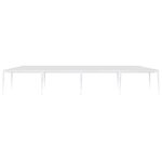 vidaXL Tente de réception 3x12 m PE Blanc
