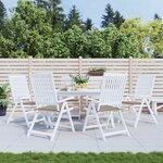 vidaXL Coussins de chaise jardin lot de 6 taupe 40x40x4cm tissu oxford