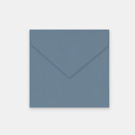 Lot de 50 enveloppes 155x155 mm kraft bleu jean - La Poste