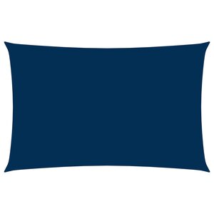 vidaXL Voile de parasol Tissu Oxford rectangulaire 2x5 m Bleu