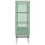 vidaXL Jardinière surélevée avec housse aspect rotin 120x40x140 cm