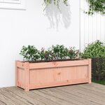 vidaXL Jardinière 90x31x31 cm bois massif douglas