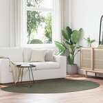 vidaXL Tapis "HUARTE" à poils courts  doux et lavable  vert forêt 160x230 cm