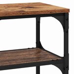 vidaXL Table console Bois ancien 100 x 30 x 75 cm Bois d'ingénierie
