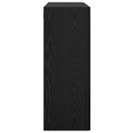 vidaXL Meuble mural Chêne noir 69 5 x 34 x 90 cm Bois d'ingénierie