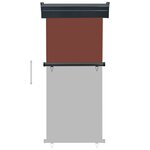 vidaXL Auvent latéral de balcon 85x250 cm Marron