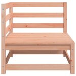 vidaXL Canapé d'angle de jardin 70x70x67 cm bois massif douglas