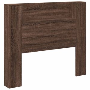 vidaXL Tête de lit Chêne brun 120 x 16 5 x 103 5 cm Bois d'ingénierie