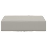 vidaXL Coussin de Siège d'Extérieur Gris 40 x 40 x 8 cm