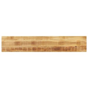 vidaXL Dessus de table rectangulaire bois massif de manguier brut