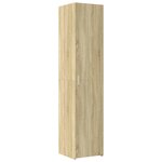 vidaXL Armoire de rangement mince chêne sonoma 40x42 5x225 cm
