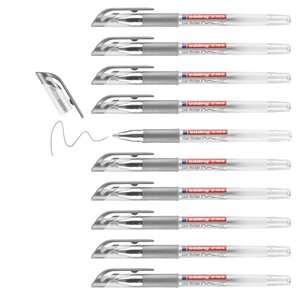 Roller à encre gel 2185 argent 0 7 mm x 10 EDDING