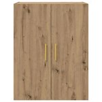 vidaXL Meuble mural Marron 69 5 x 34 x 90 cm Bois d'ingénierie