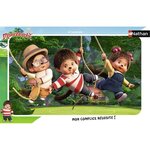 Puzzle cadre 15 pieces Monchhichi A l'aventure NATHAN - 3 ans et +