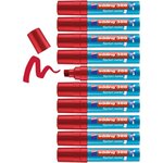 Marqueur pour chevalets 388 rouge 4-12 mm x 10 EDDING