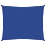 vidaXL Voile d'ombrage 160 g/m² Bleu 2 5x3 m PEHD
