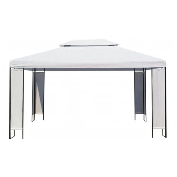 Vidaxl tonnelle avec cadre en acier 3x4m