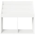 vidaXL Bibliothèque pour enfants Blanc 72 5 x 29 5 x 69 cm