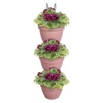 ELHO - Pot de fleurs -  Vibia Campana Foret Vertical Set/3 - Rose Poussiere