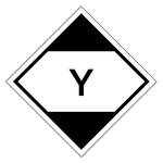 Étiquette vélin pour transport de matières dangereuses matières dangereuses en quantité limitée (transport aérien) (lot de 1000)