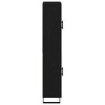 vidaXL Haut Armoire 2 Pièces Chêne noir 69 5 x 34 x 180 cm