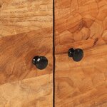 vidaXL Table basse 80x50x40 cm bois massif d'acacia