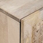 vidaXL Ensemble de mobilier de salle de bain avec tiroir 4 Pièces Blanc