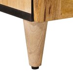 vidaXL Cabinet de chevet Naturel 40 x 33 5 x 46 cm