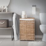 Bathroom Solutions Baignoire pliable pour bébé blanc et gris