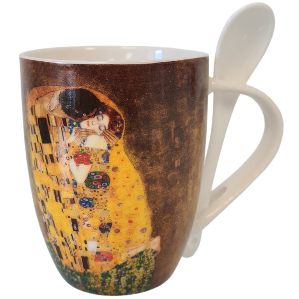 Mug cuillère klimt - le baiser