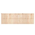 vidaXL Tête de lit murale 185x3x60 cm Bois massif de pin