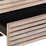 vidaXL Buffets 2 Pièces 60x34x75 cm bois massif de manguier