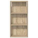 vidaXL Armoire murale de salle de bain Chêne Sonoma 30 x 10 x 60 5 cm